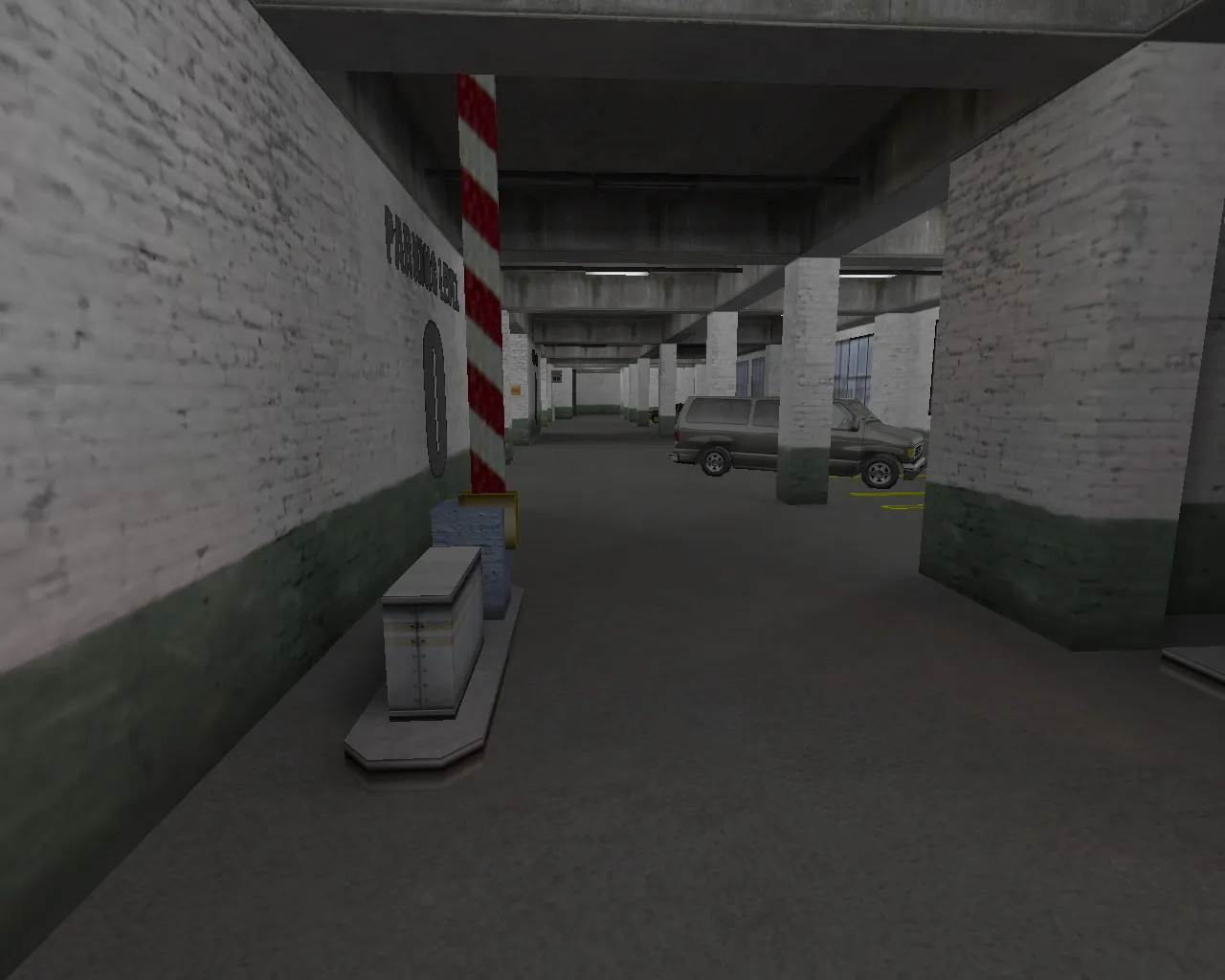 Скачать Карта awp_parking для CS 1.6: AWP респаун, точки под плант, .nav и оптимизация - Скриншот