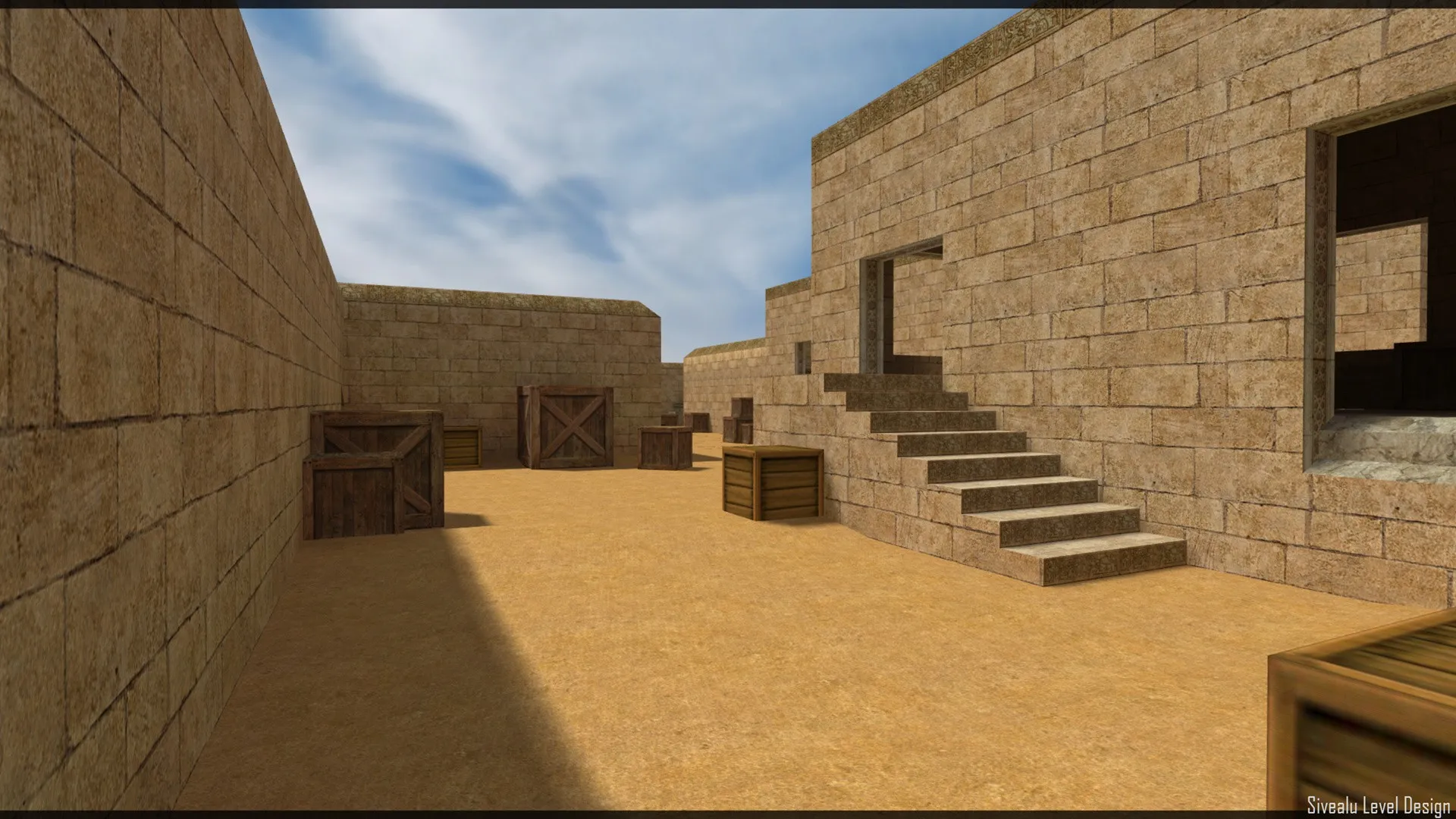 Скачать Карта de_sandstorm_pro для CS 1.6 - тактические возможности и баланс - Скриншот