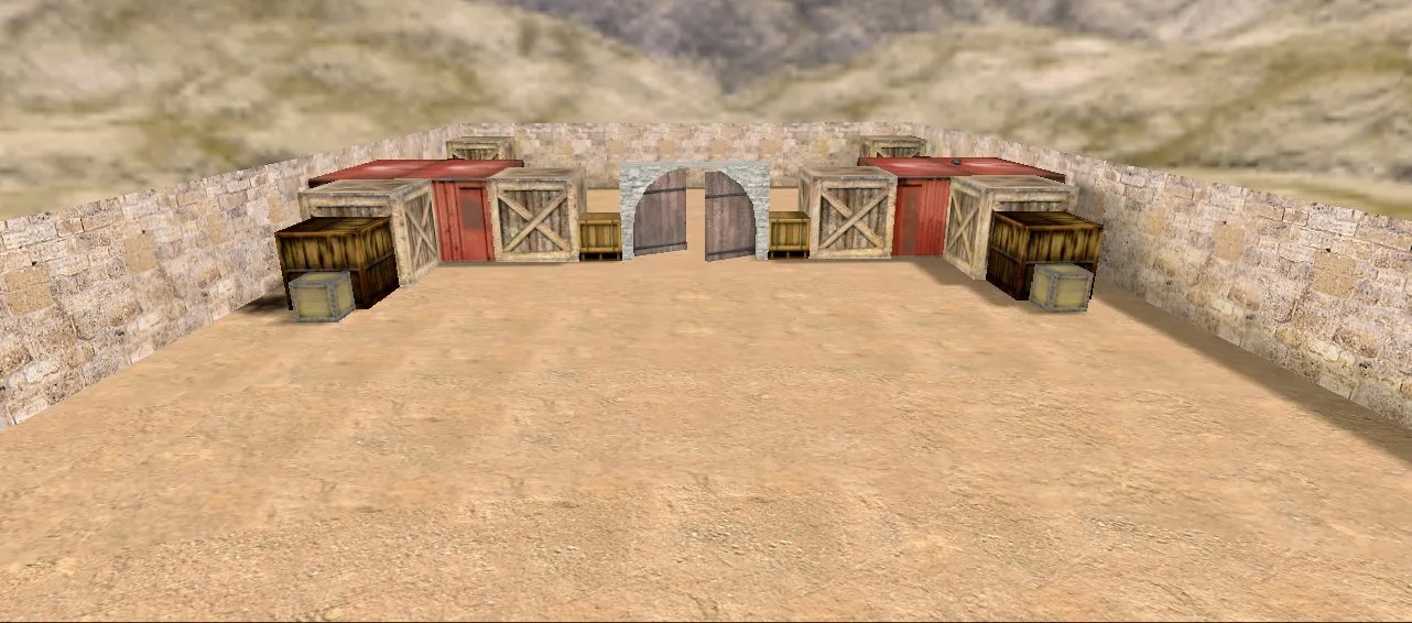 de_dustnew для CS 1.6: тактика за терроров и за CT, точки, бот-нав и оптимизация — скриншот 4