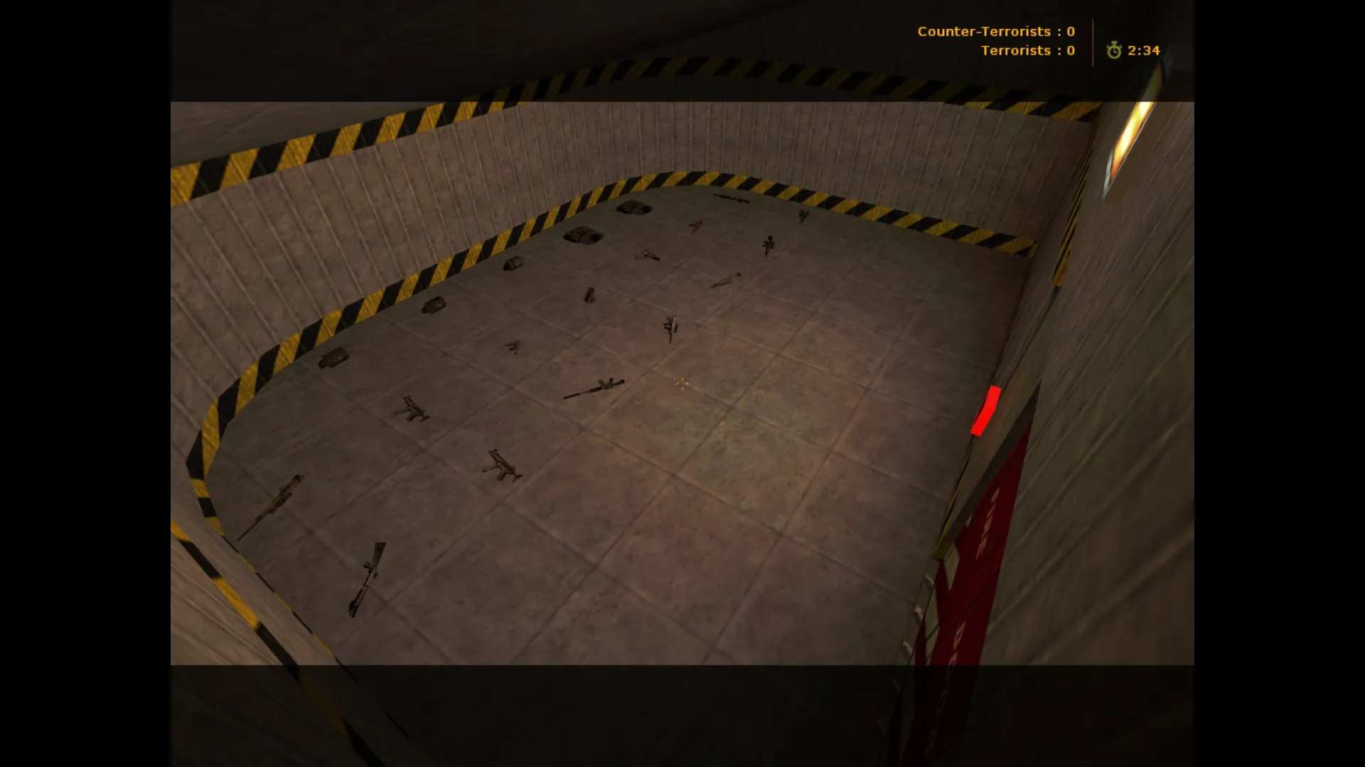 Скачать deathrun_dungeon_b1 для CS 1.6: карта deathrun, точки ловушек, навигация ботов и баланс раундов - Скриншот
