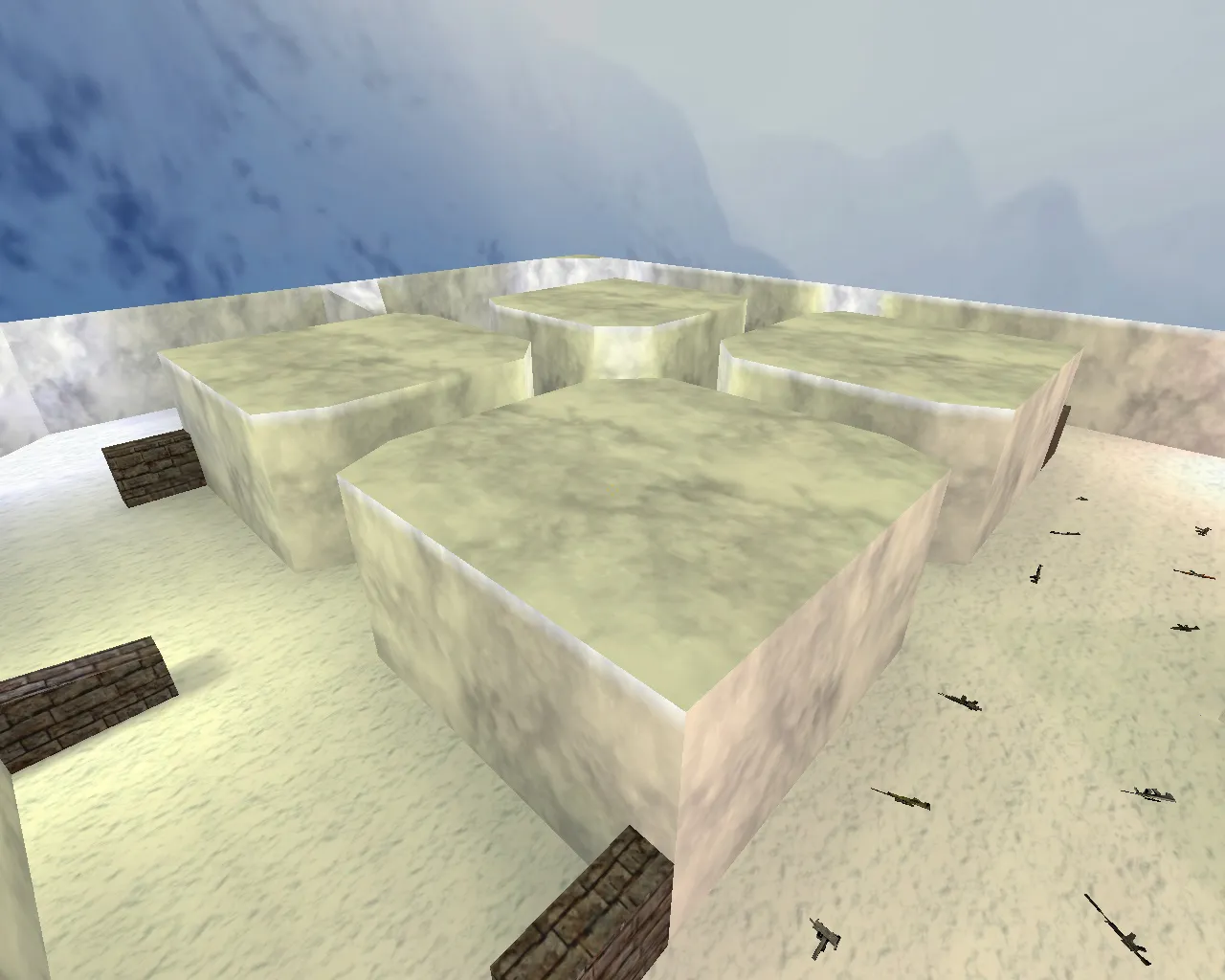 Скачать fy_iceworld для CS 1.6: карта FY, точки спавна, баланс сторон и оптимизация для фпс - Скриншот