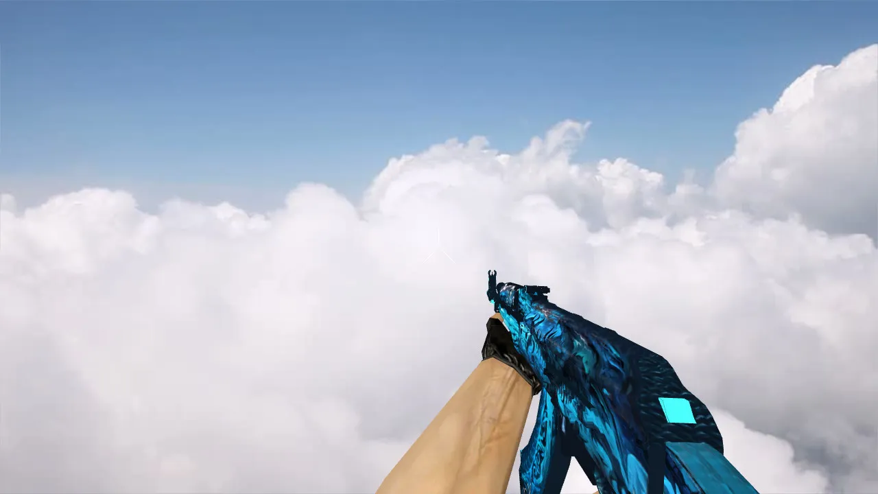 Скачать Модель «AK-47 Wyrm» v_ и p_ для CS 1.6: звук, анимация осмотра, текстуры, качество модели - Скриншот