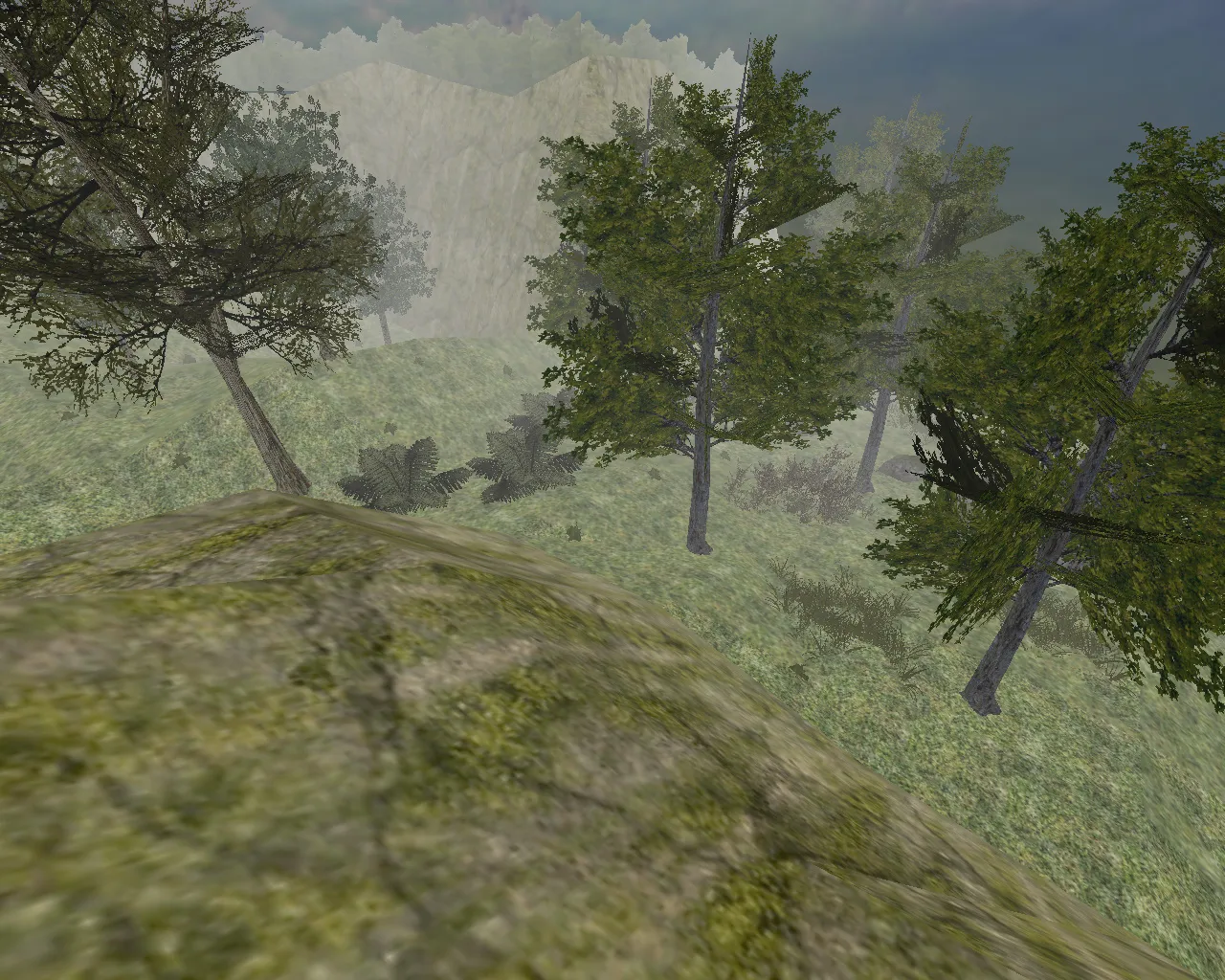 Скачать Карта awp_forest_cs для CS 1.6: прицелы, позиции, AWP-матч, баланс сторон и ботов .nav - Скриншот