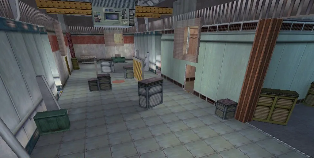 Карта de_paienlab для Counter-Strike 1.6: Обзор и тактика — скриншот 1