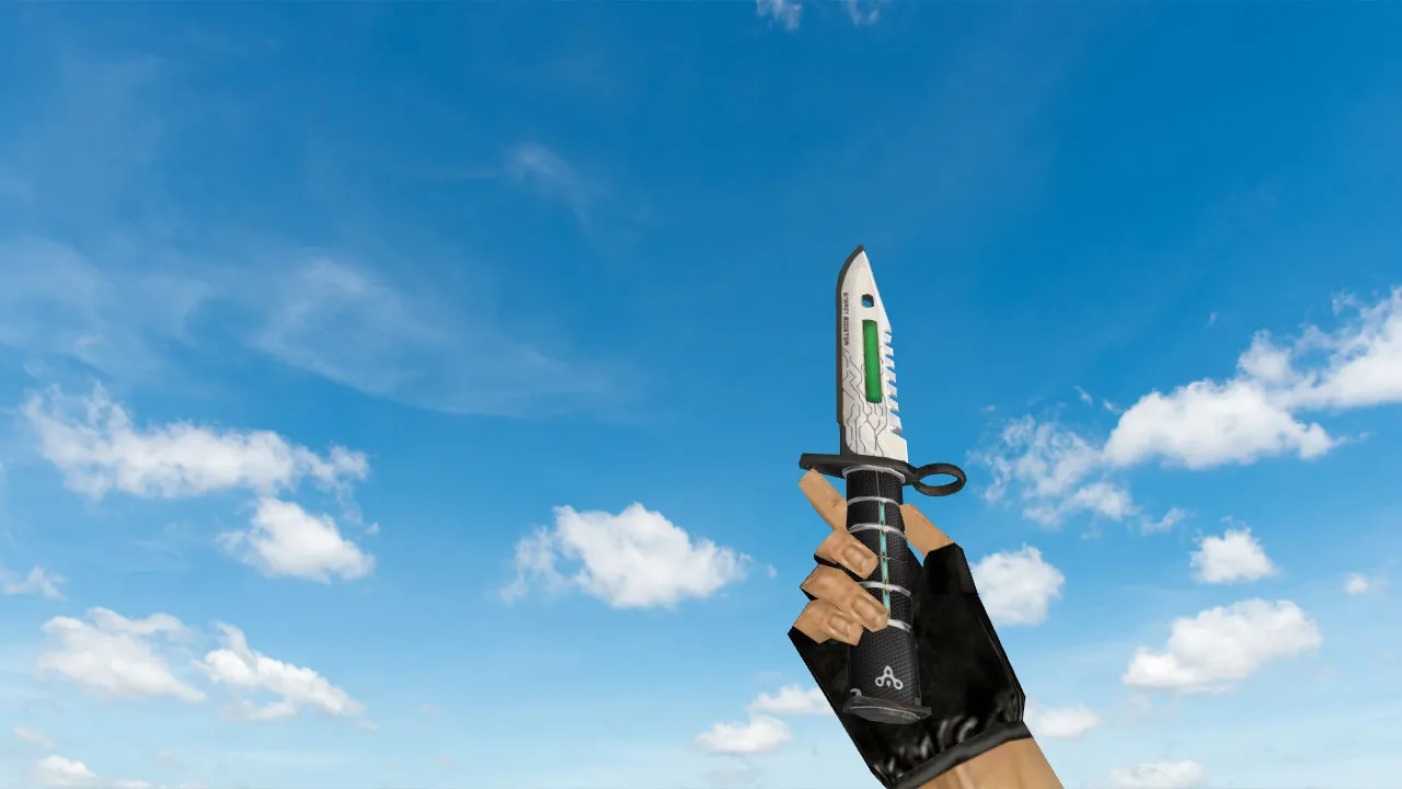 Скачать Модель ножа M9 Bayonet Galant v_ w_ p_ для CS 1.6: звуки, анимация осмотра, текстуры и настройка - Скриншот