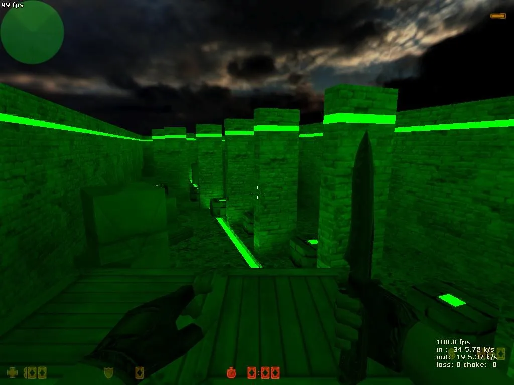 deathrun_green_h2_final для CS 1.6: карта deathrun, раунды, точки, .nav и оптимизация для стабильного онлайна — скриншот 5