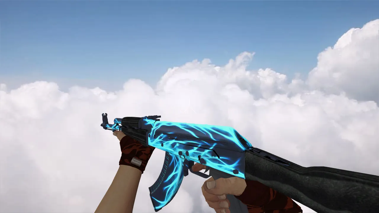 Скачать Модель v_ak47 Soul Devourer для CS 1.6: p_ak47, w_ak47, звук, анимация осмотра и текстуры - Скриншот
