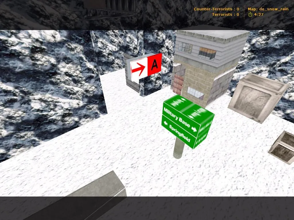 Скачать Карта de_snow_rain для CS 1.6 - подробное описание и особенности - Скриншот