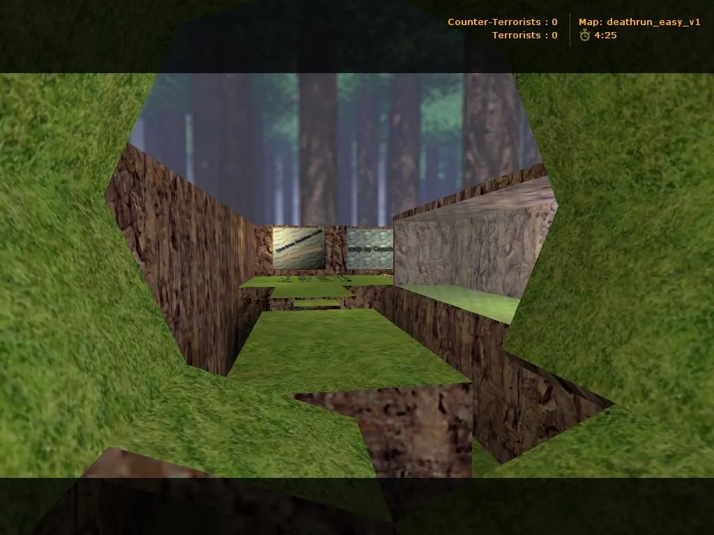Скачать deathrun_easy_v1 для CS 1.6 — простая Deathrun карта: точки, боты, .nav, оптимизация и настройка - Скриншот