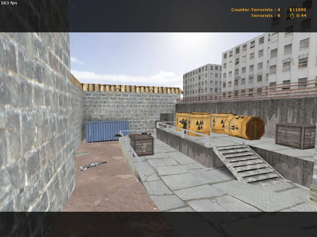 Скачать de_dnk_al карта для CS 1.6: точки, баланс сторон, .nav для ботов и оптимизация wpoly/epoly - Скриншот
