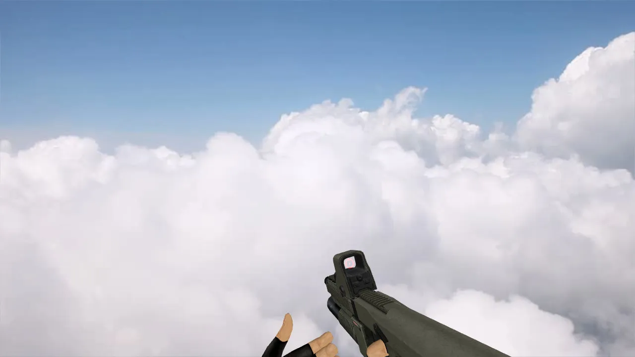 Скачать Модель «MR-C» для P90 в CS 1.6 - Скриншот
