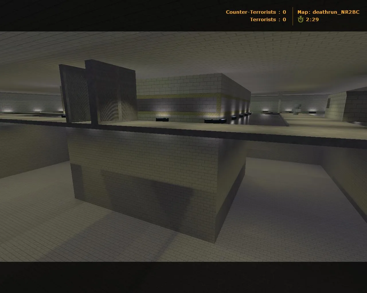 Скачать deathrun_nr2bc_b1 — карта Deathrun для CS 1.6: боты .nav, баланс сторон, оптимизация wpoly/epoly - Скриншот