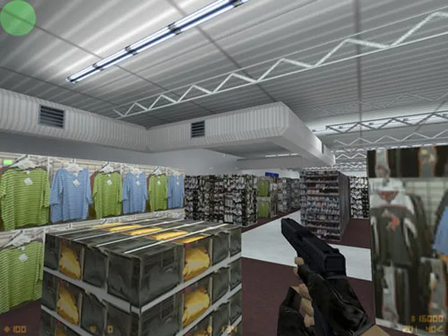 Скачать Карта «de_wallmart» для CS 1.6: тактика и оптимизация - Скриншот