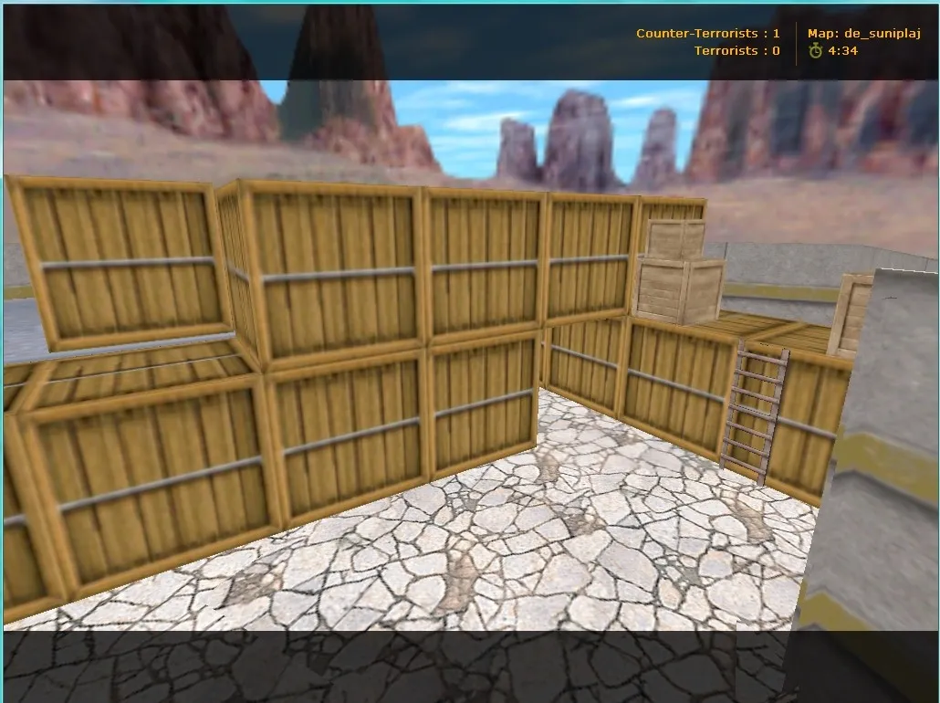 Скачать Карта de_suniplaj для Counter-Strike 1.6: тактика и особенности - Скриншот