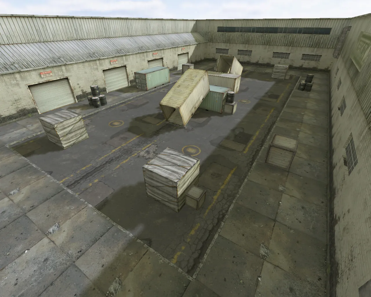 Скачать Карта «awp_white» для CS 1.6: баланс точек, раунды на AWP, точки под плант/дефьюз и .nav для ботов - Скриншот