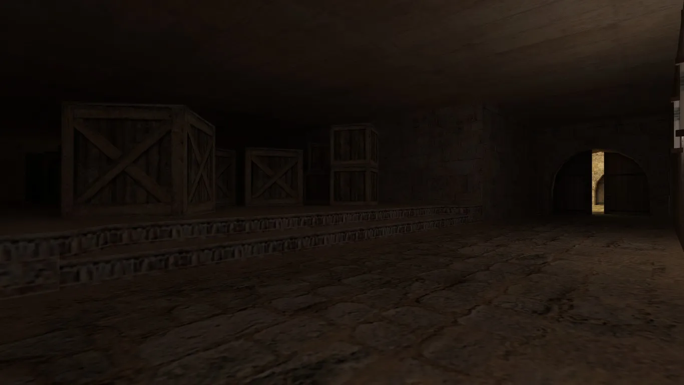 Карта de_dust2_2018 для CS 1.6: баланс сторон, точки, .nav и оптимизация wpoly/epoly — скриншот 11