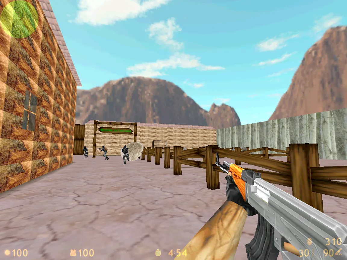 de_eastwood для CS 1.6: обзор карты, точки, тактика за Т и КТ, .nav и оптимизация — скриншот 7