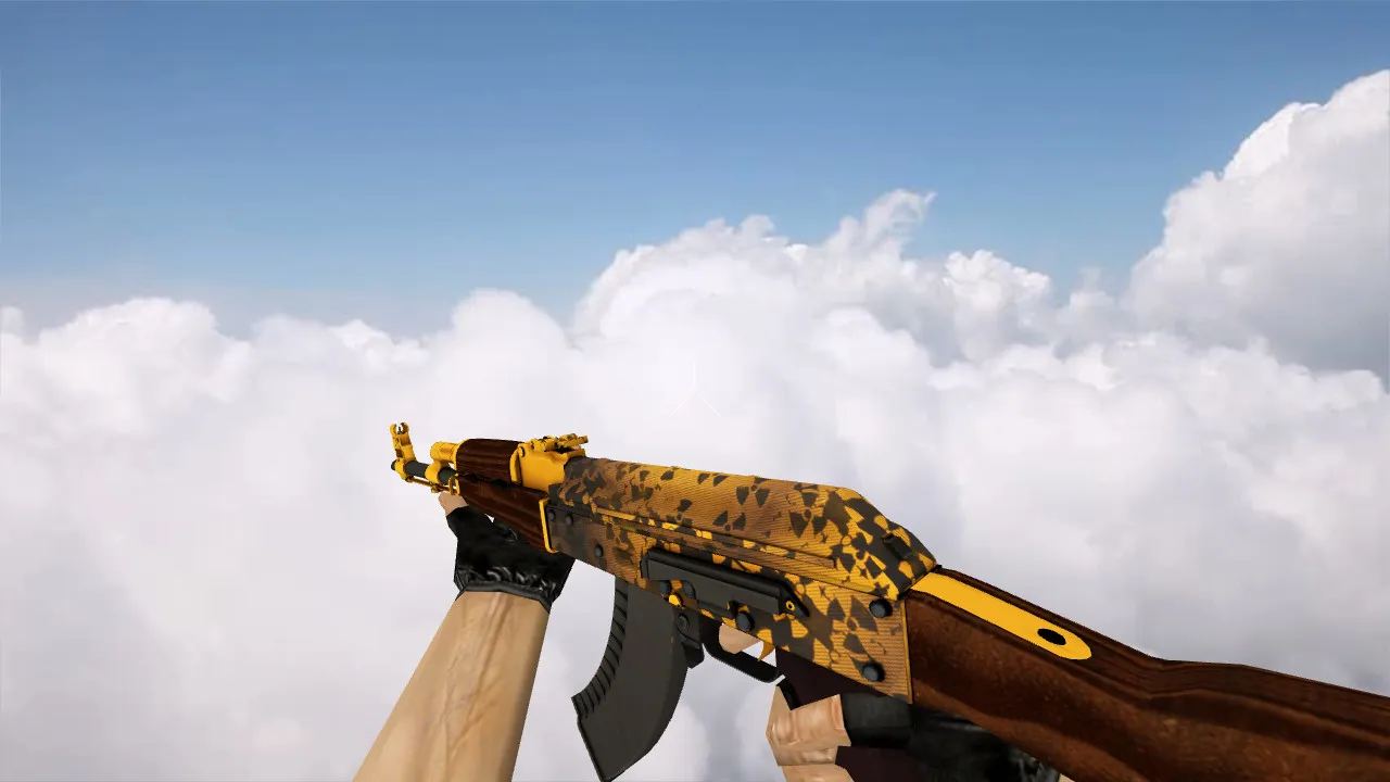 Скачать Модель «AK-47 Reactor» для CS 1.6: v_ и p_ модели, звуки, анимация осмотра, качество текстур - Скриншот