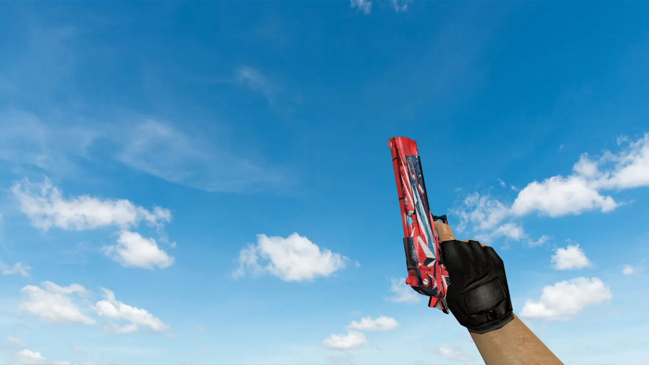 Скачать Модель «Deagle Буйство красок» для CS 1.6 - Оружие с уникальным дизайном - Скриншот
