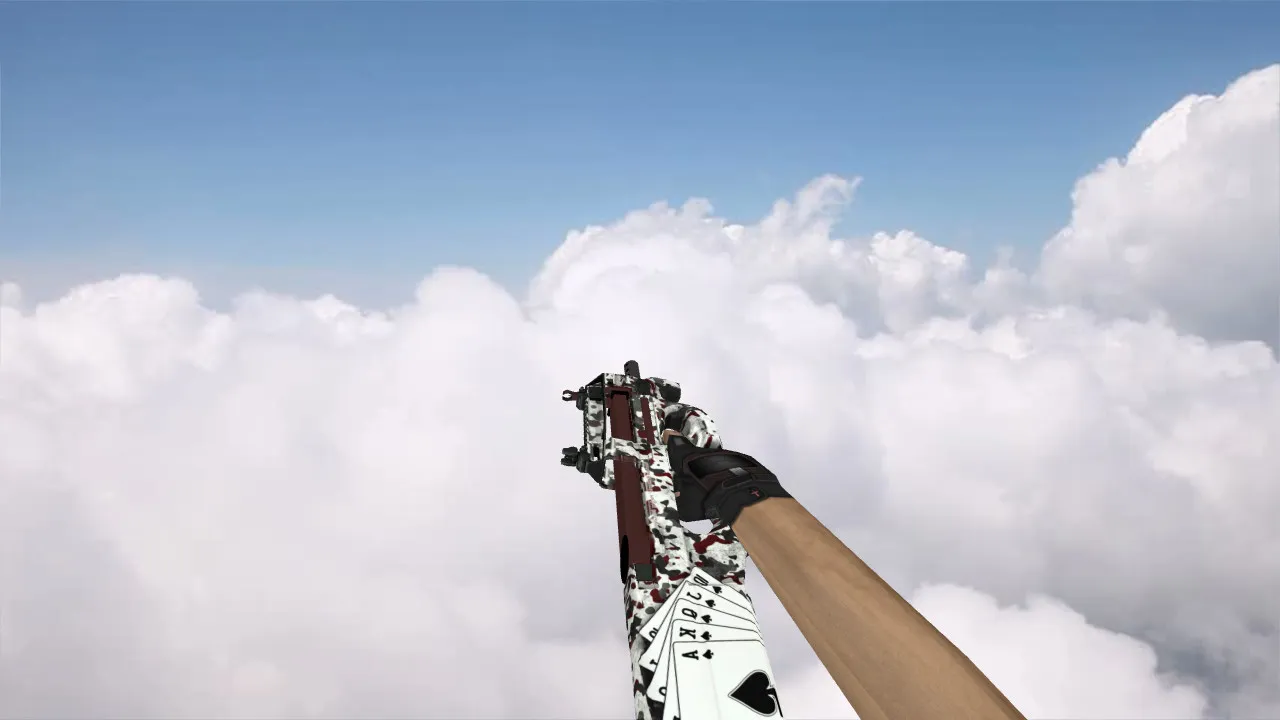 Скачать Модель «P90 Flush Royale» для CS 1.6 - Уникальный скин - Скриншот