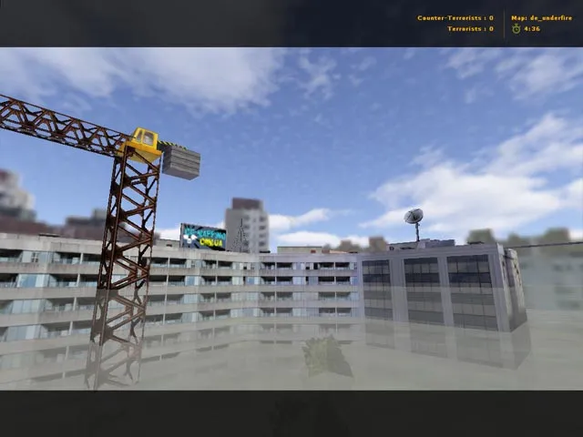 Скачать Карта de_underfire для CS 1.6 – тактические возможности и баланс - Скриншот