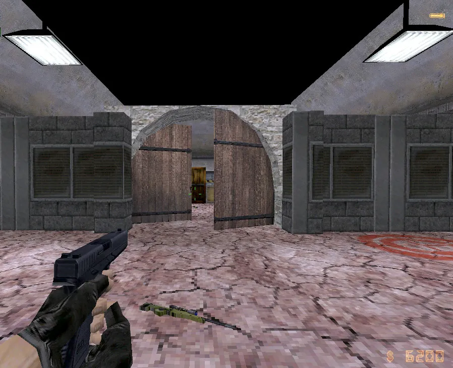 Скачать Карта de_welkomin для CS 1.6: Тактические возможности и баланс сторон - Скриншот