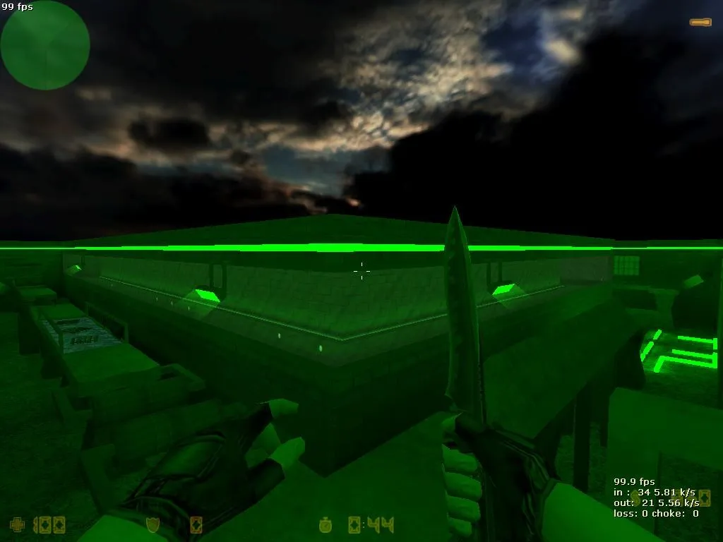 deathrun_green_h2_final для CS 1.6: карта deathrun, раунды, точки, .nav и оптимизация для стабильного онлайна — скриншот 1