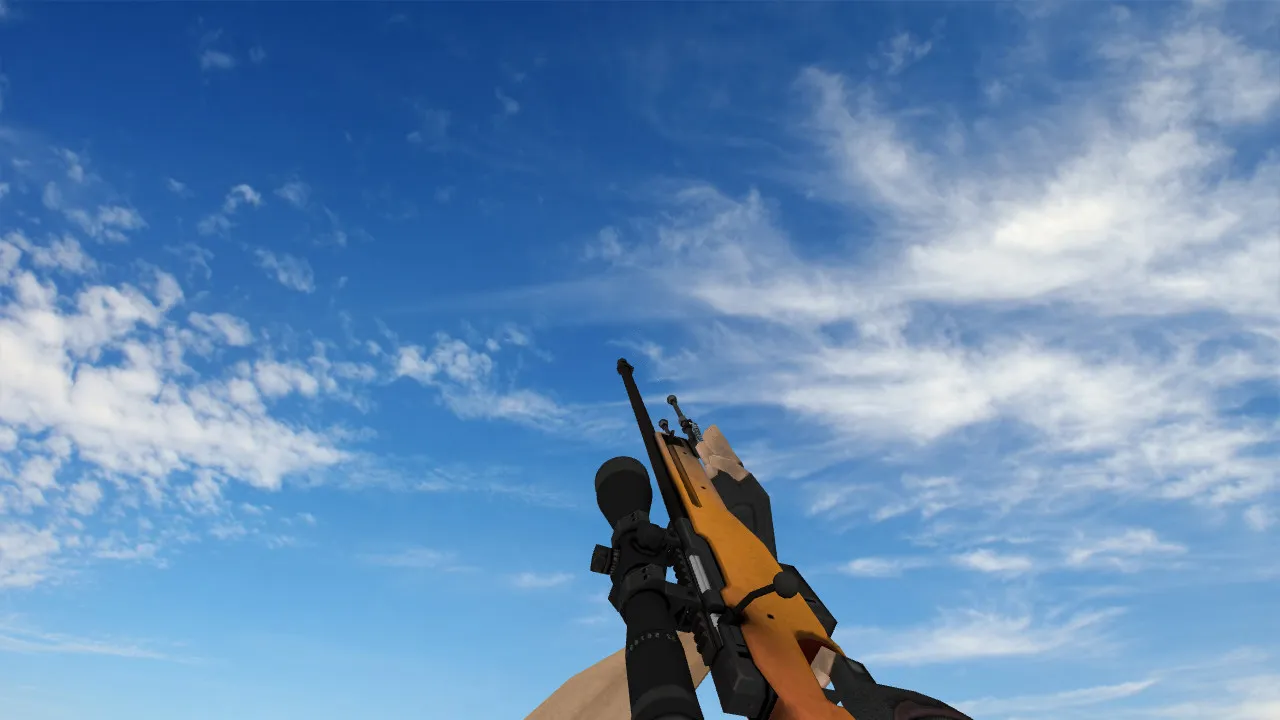 Скачать Модель AWP «Градиент» для CS 1.6 - Уникальный скин для точной стрельбы - Скриншот