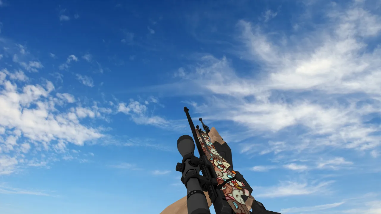Скачать Модель AWP Лапки для CS 1.6 – особый стиль и точность - Скриншот