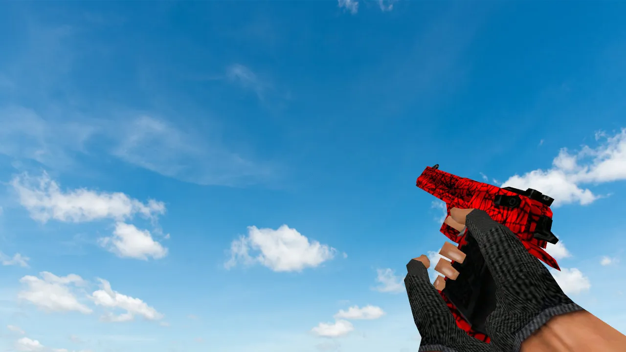 Скачать Стандартный Deagle Кровавая паутина для CS 1.6 - Модели оружия - Скриншот