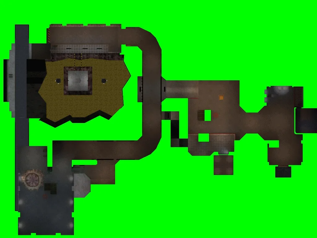 Карта de_lambda_bunker для Counter-Strike 1.6: Описание и Тактика — скриншот 6