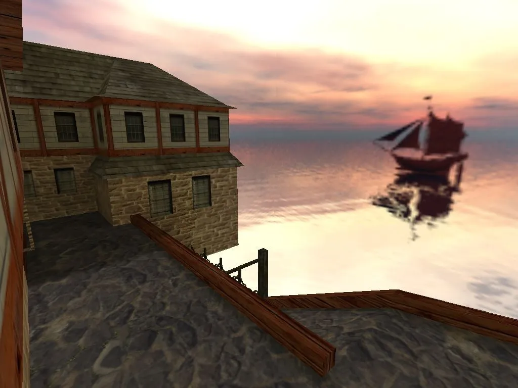 Карта de_pirates для CS 1.6 - Тактические возможности и детали — скриншот 3