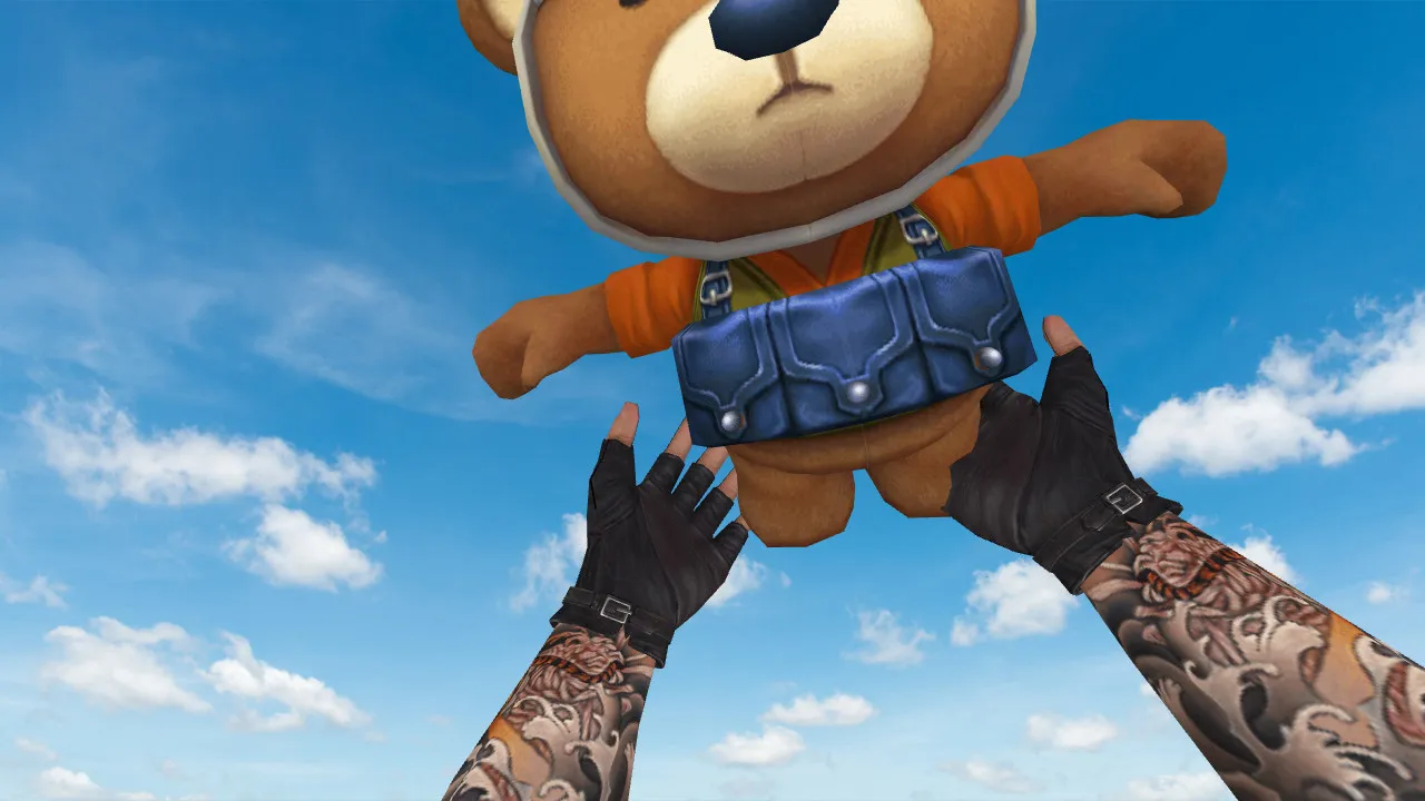 Модель «Teddy Terror» для CS 1.6: v_ p_ w_ гранат с анимацией осмотра, звуками и качественными текстурами — скриншот 3