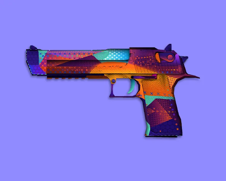 Скачать Deagle | Океанское побережье (Ocean Drive) для CS 1.6: яркий скин - Скриншот