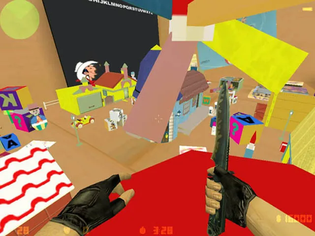 Скачать de_annees_rats_csz для CS 1.6: разбор карты, точки, .nav и оптимизация под 1.6 - Скриншот