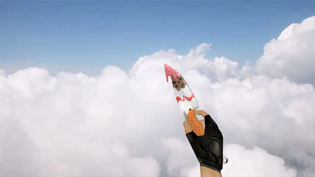 Скачать Модель ножа «Gut Knife Revenge is Sweet» v_ модели для CS 1.6: звуки, анимация осмотра, текстуры и настройка - Скриншот