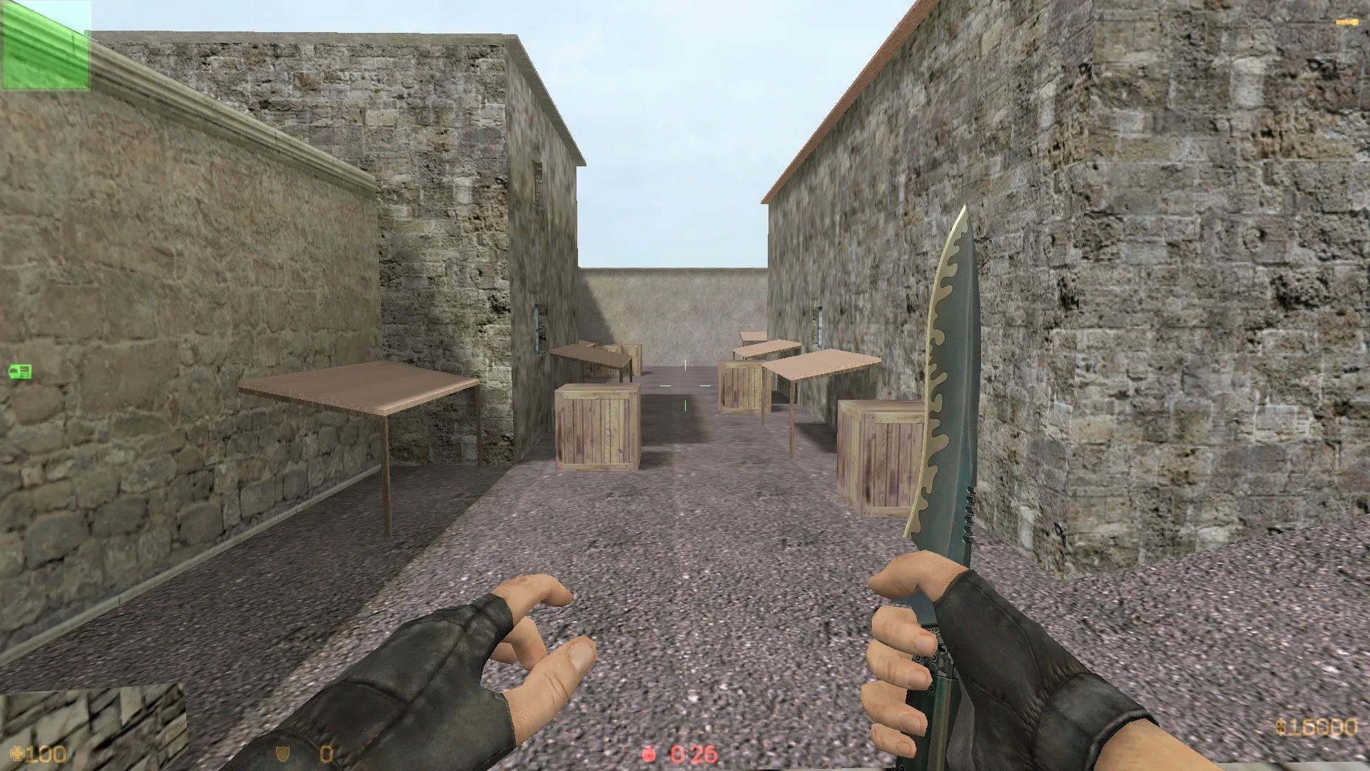 Скачать Карта de_city01 для CS 1.6: баланс сторон, точки, .nav для ботов, оптимизация wpoly/epoly - Скриншот