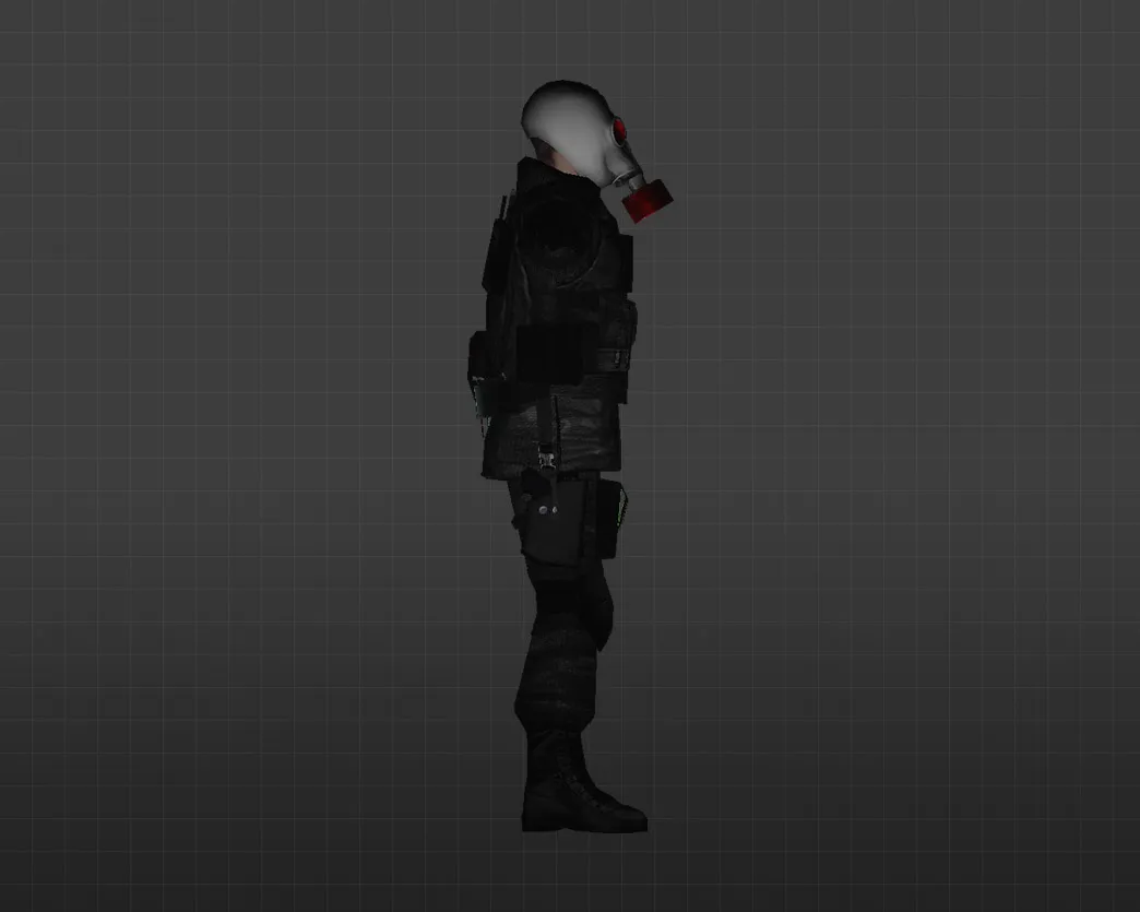 Скачать Модель «SAS Красноглазый» для CS 1.6 - Уникальная и четкая модель - Скриншот