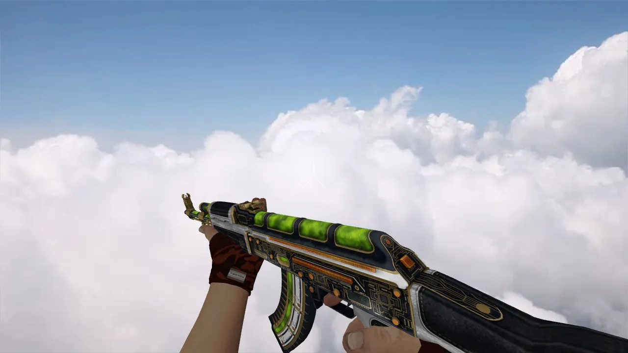 Модель «AK-47 The Legacy» v_ p_ w_ для CS 1.6: звуки, осмотр, текстуры и настройка — скриншот 2