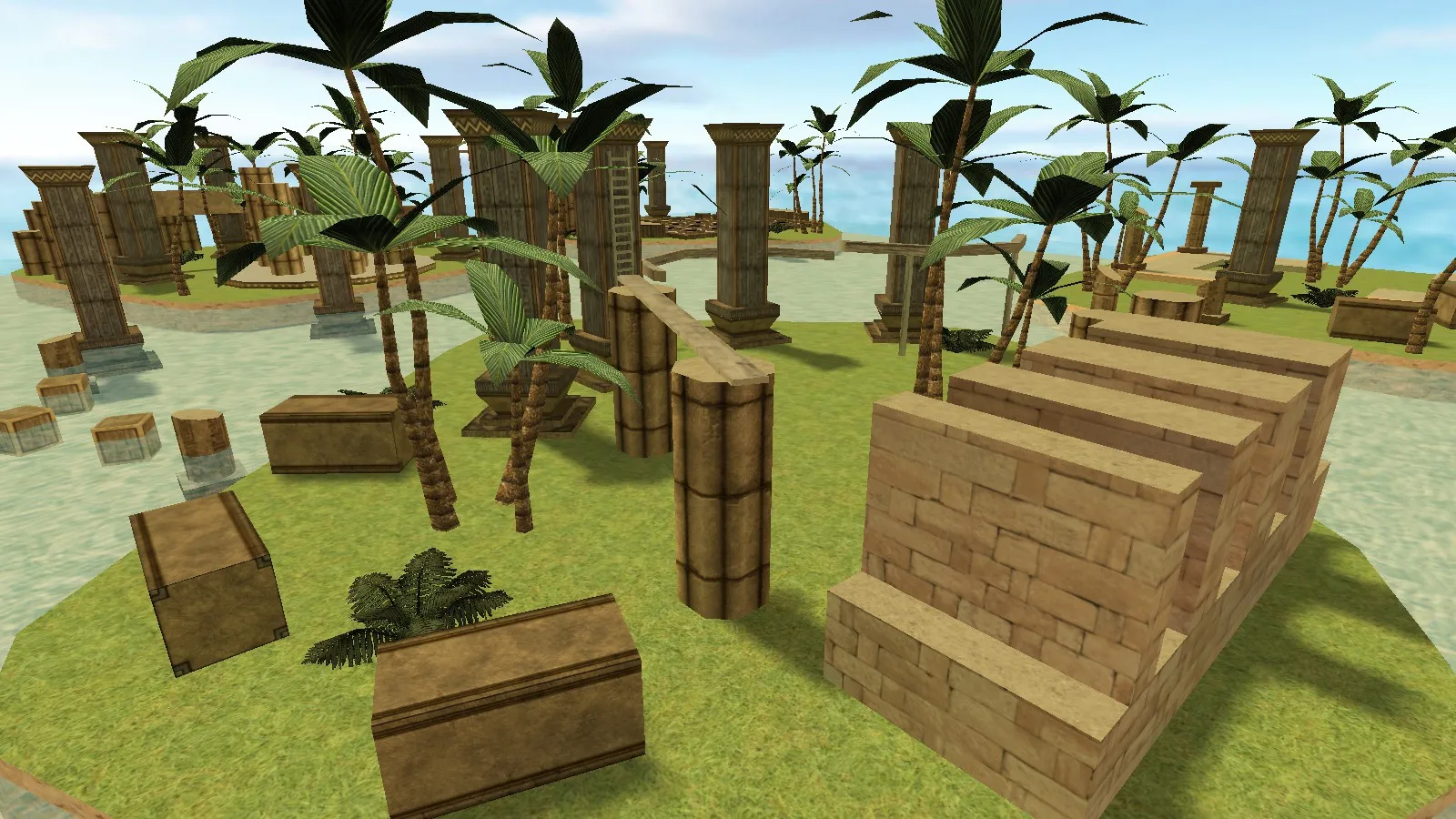 Скачать deathrun_tropico_beta1 для CS 1.6: тактика за терр и спец-режим, баланс точек, .nav и оптимизация - Скриншот