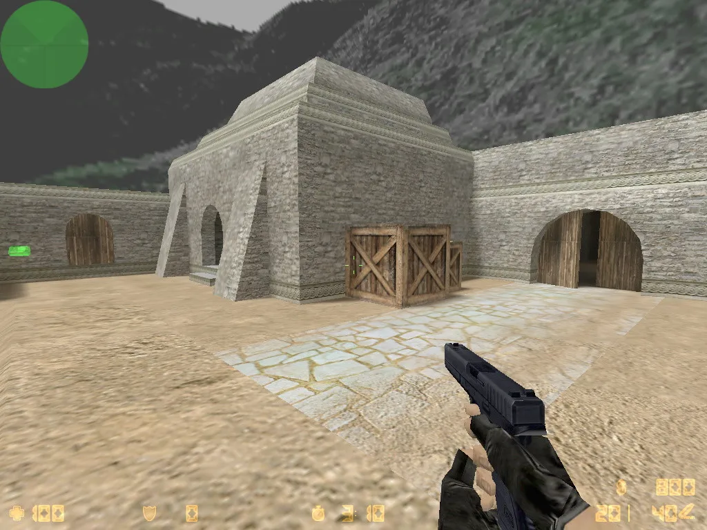 Карта de_aztec_assault для CS 1.6: точки, маршруты, .nav для ботов и оптимизация wpoly/epoly — скриншот 14