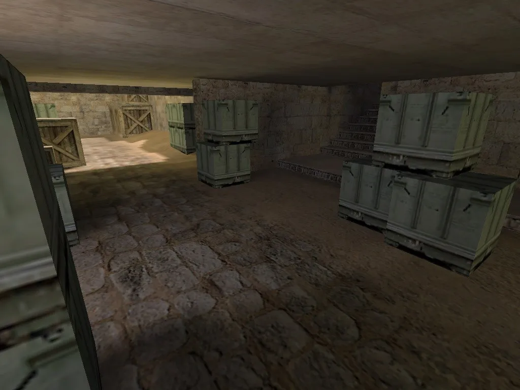 Скачать de_dust_csgo карта для CS 1.6: точки, баланс сторон, оптимизация и .nav для ботов - Скриншот
