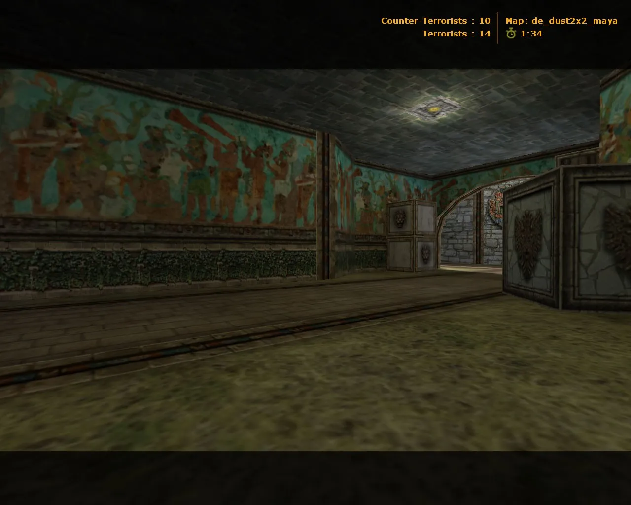 de_dust2x2_maya карта для CS 1.6: баланс сторон, точки, .nav, оптимизация wpoly/epoly — скриншот 5
