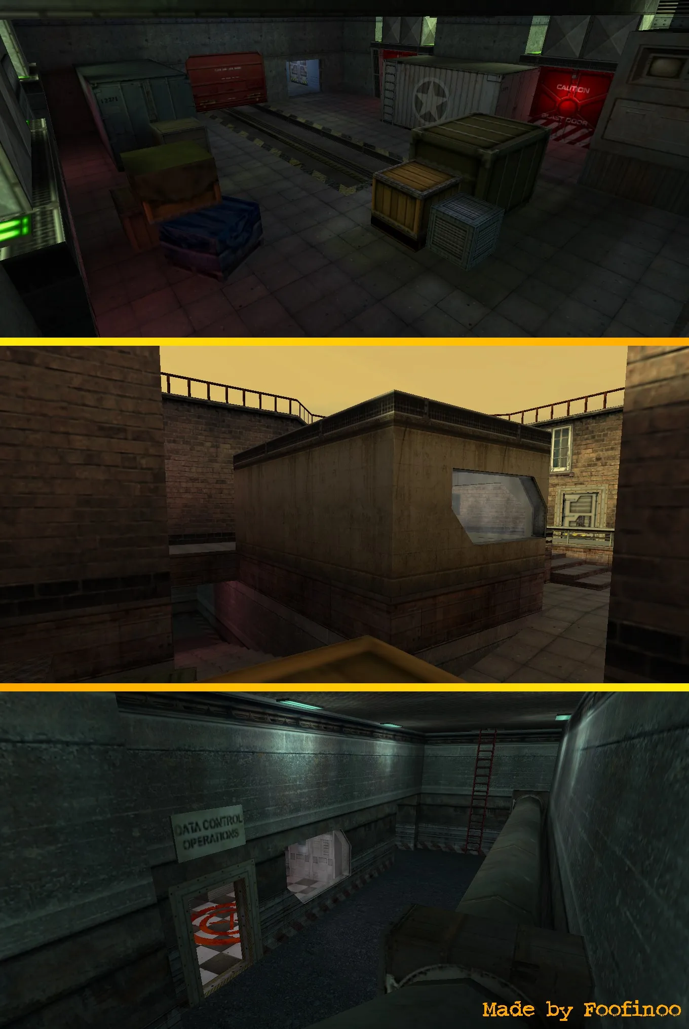 Карта de_mars_facility для CS 1.6 - Тактические возможности и баланс — скриншот 2