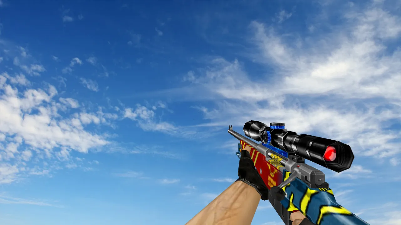 Скачать Модель AWP Malaysia для CS 1.6 - Качественные текстуры и анимация - Скриншот