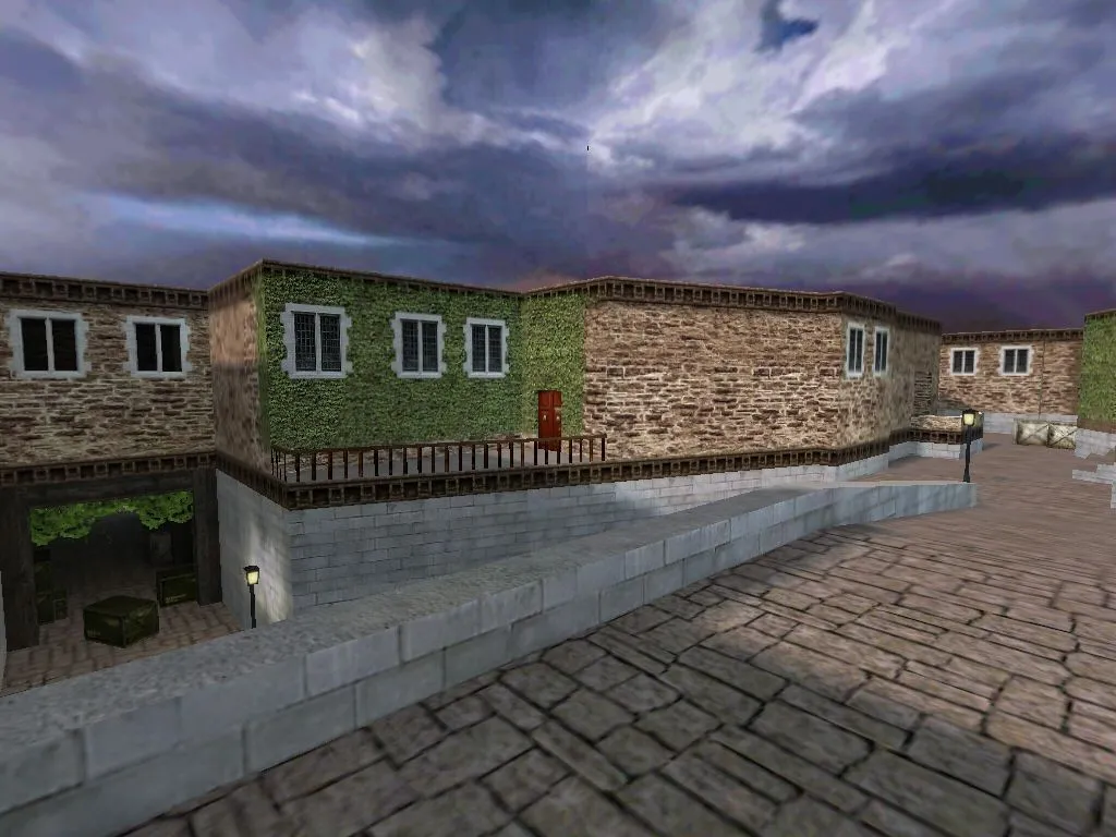 Карта de_seaside2k для CS 1.6 - Тактический анализ и особенности — скриншот 8