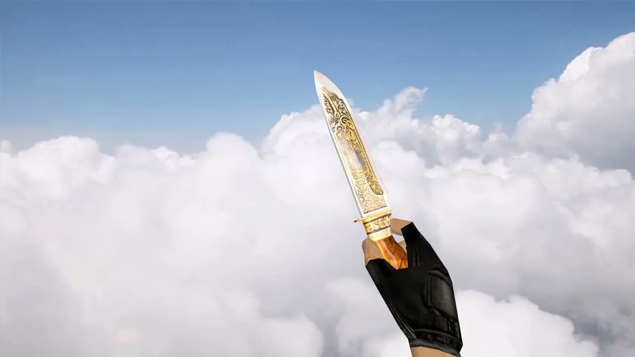 Скачать Модель ножа «Valor Blade» для CS 1.6: v_ и p_ модели, анимация осмотра, звук и текстуры - Скриншот