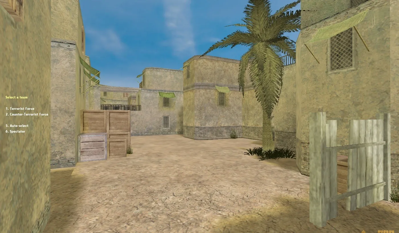 Скачать Карта «de_rwa_rc1» для CS 1.6 - Тактика и детали - Скриншот