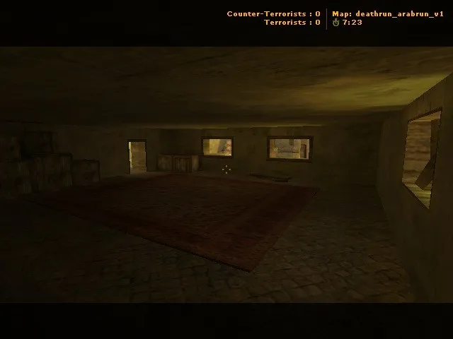 deathrun_arabrun_v1 для CS 1.6: карта deathrun, ловушки, точки для терроров и CT — скриншот 7