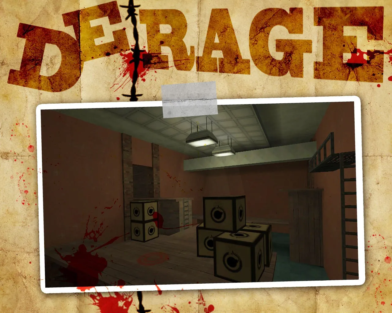 Скачать Карта de_rage для CS 1.6: Тактические особенности и оптимизация - Скриншот